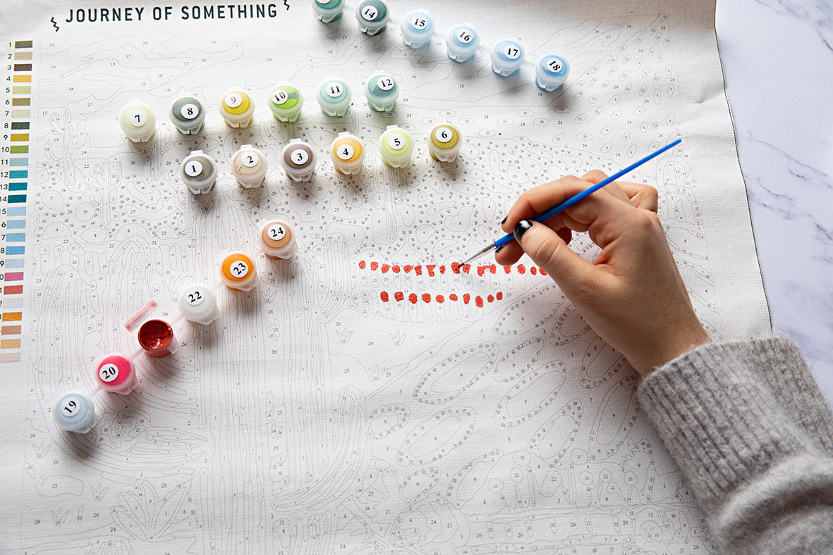 Paint by Numbers Steps