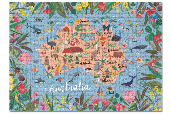 Dive into the world of Australian artistry with our mesmerizing 1000 Piece Puzzle collection, showcasing captivating landscapes and artistic expressions.