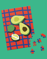 100 Piece Magnet Puzzle - Avocado is Life Puzzles Journey of Something
