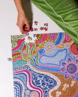 1000 Piece Puzzle - Colourful Life Puzzles Journey of Something