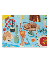 1000 Piece Puzzle - Feast on the Sunlit Terrace Puzzles Journey of Something