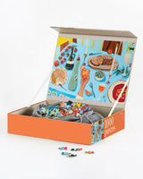 1000 Piece Puzzle - Feast on the Sunlit Terrace Puzzles Journey of Something
