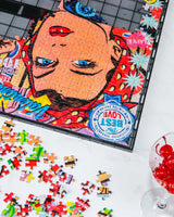 1000 piece puzzle - The Urban Pop Riveter Puzzles Drop Ship
