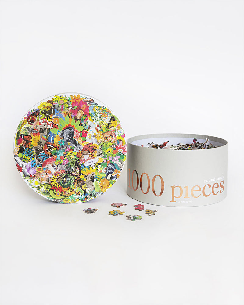 1000 Piece Puzzle (Round) - All Around Oz Puzzles Journey of Something