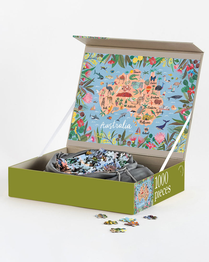 Trefl - Sydney, Australia - 1000 Items - Urban Skyline, Scenic Bay, Creative Entertainment, Classic Puzzle For Adults And Kids From 12 Years Old