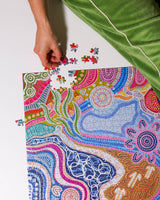 1000 Piece Puzzle - Colourful Life Puzzles Journey of Something