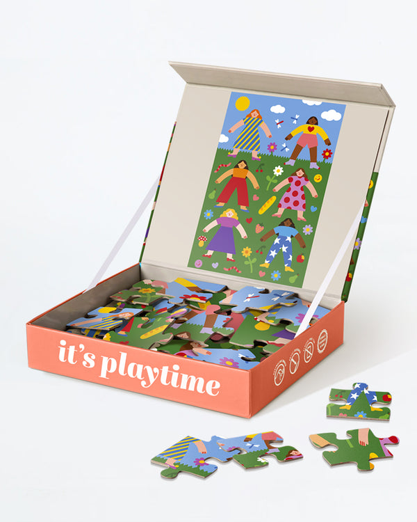 24 Piece Kids Puzzle - Let's Picnic Puzzles Journey of Something