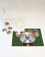 42 Piece Puzzle in Christmas Tree Ornament Puzzles Journey of Something