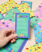 90's Trivia Cards Games Journey of Something