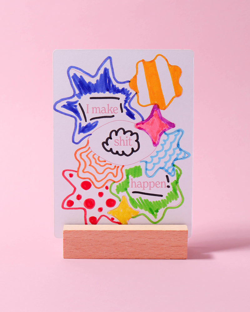 Colour Your Own Adult Affirmation Cards - Pre Order Journey of Something