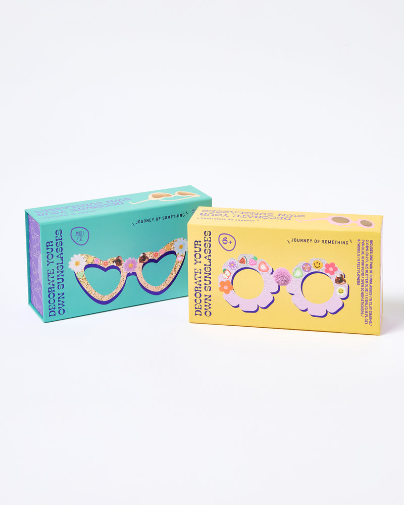 Decorate Your Own Sunglasses (Tween/ Adult) Art & Craft Kits Journey of Something