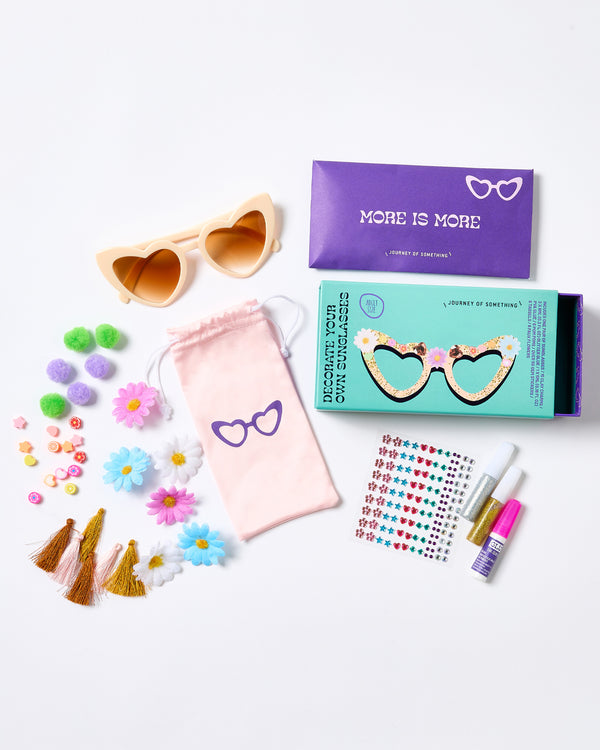 Decorate Your Own Sunglasses (Tween/ Adult) Art & Craft Kits Journey of Something