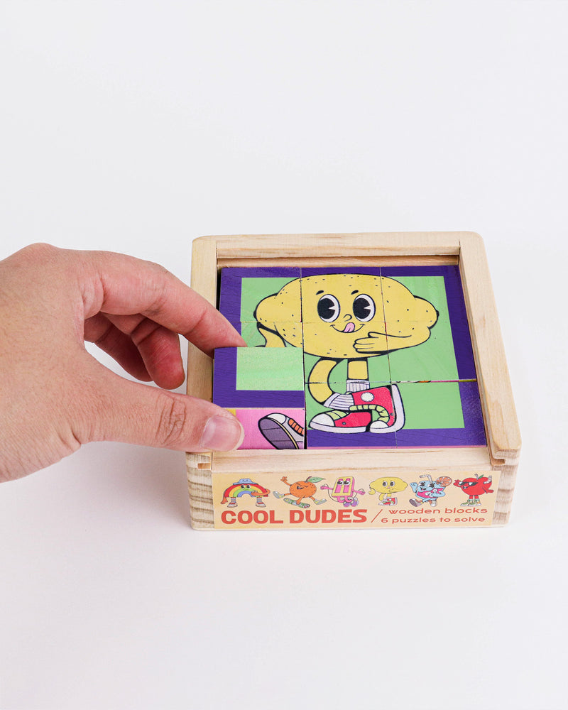 Cool Dudes Wooden Blocks Journey of Something