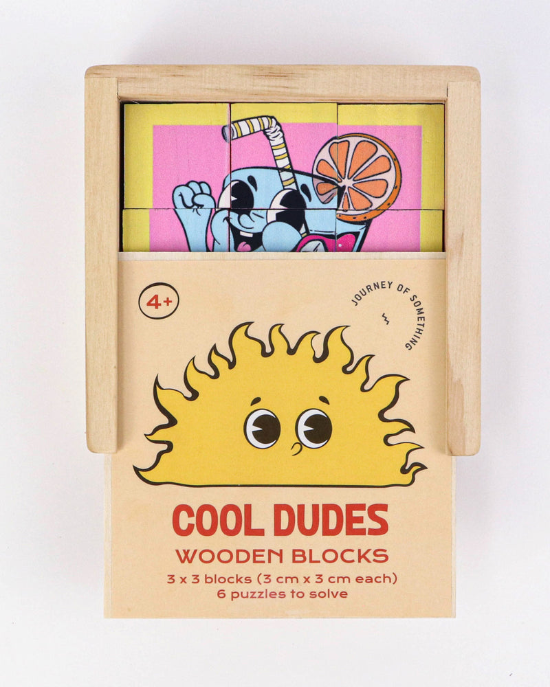 Cool Dudes Wooden Blocks Journey of Something