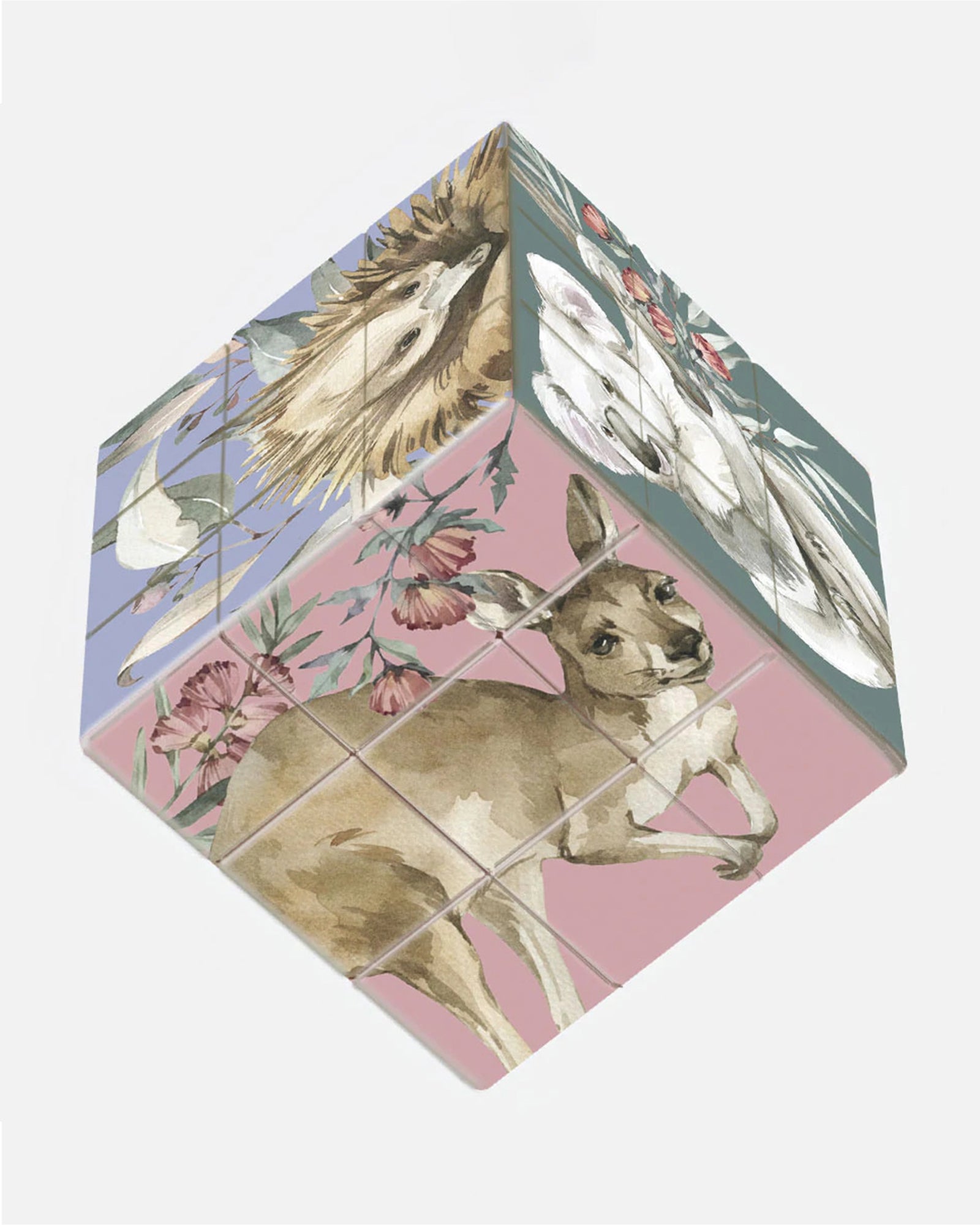 Art Cube - Aussie Animals | Adult Game | Cube Game | Adult Puzzle