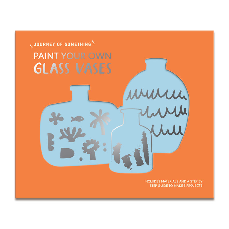 Paint Your Own Glass Vases - Pre order Journey of Something