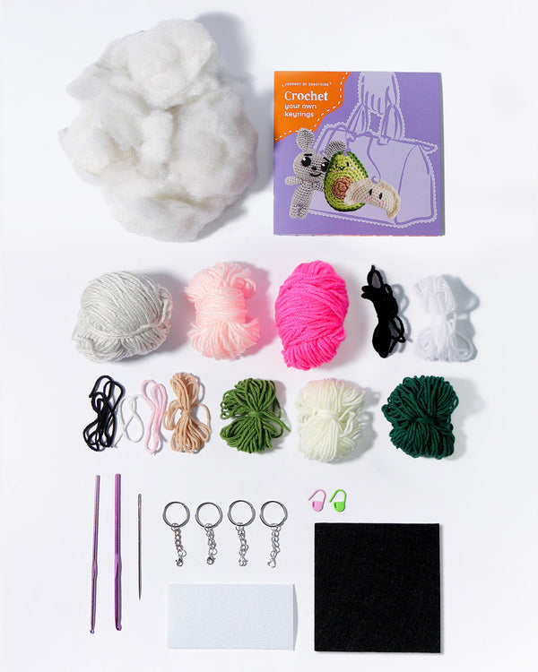 Crochet your own Keyring - Pre Order Journey of Something