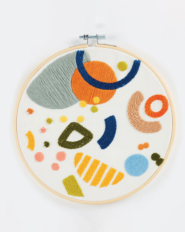 Embroidery Kit - Shapes  Journey of Something