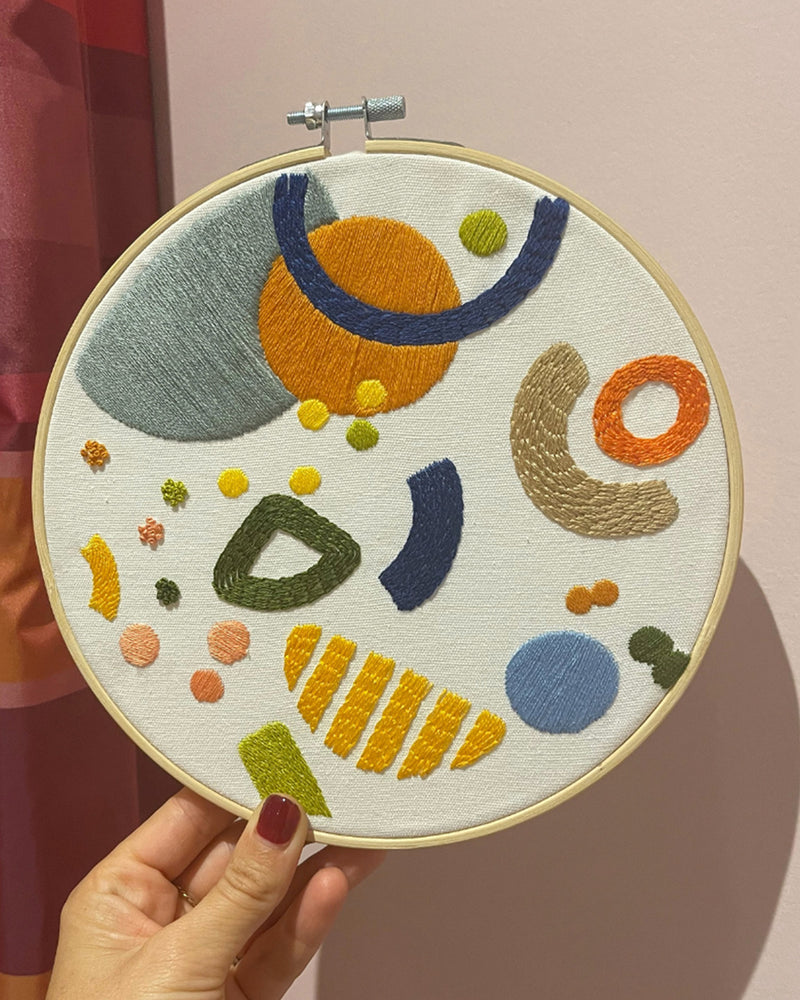 Embroidery Kit - Shapes  Journey of Something