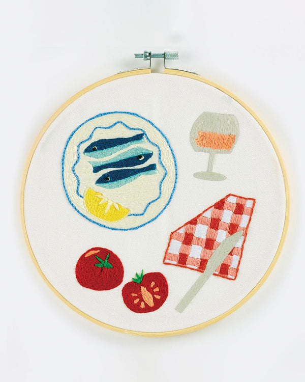 Embroidery Kit - Picnic  Journey of Something