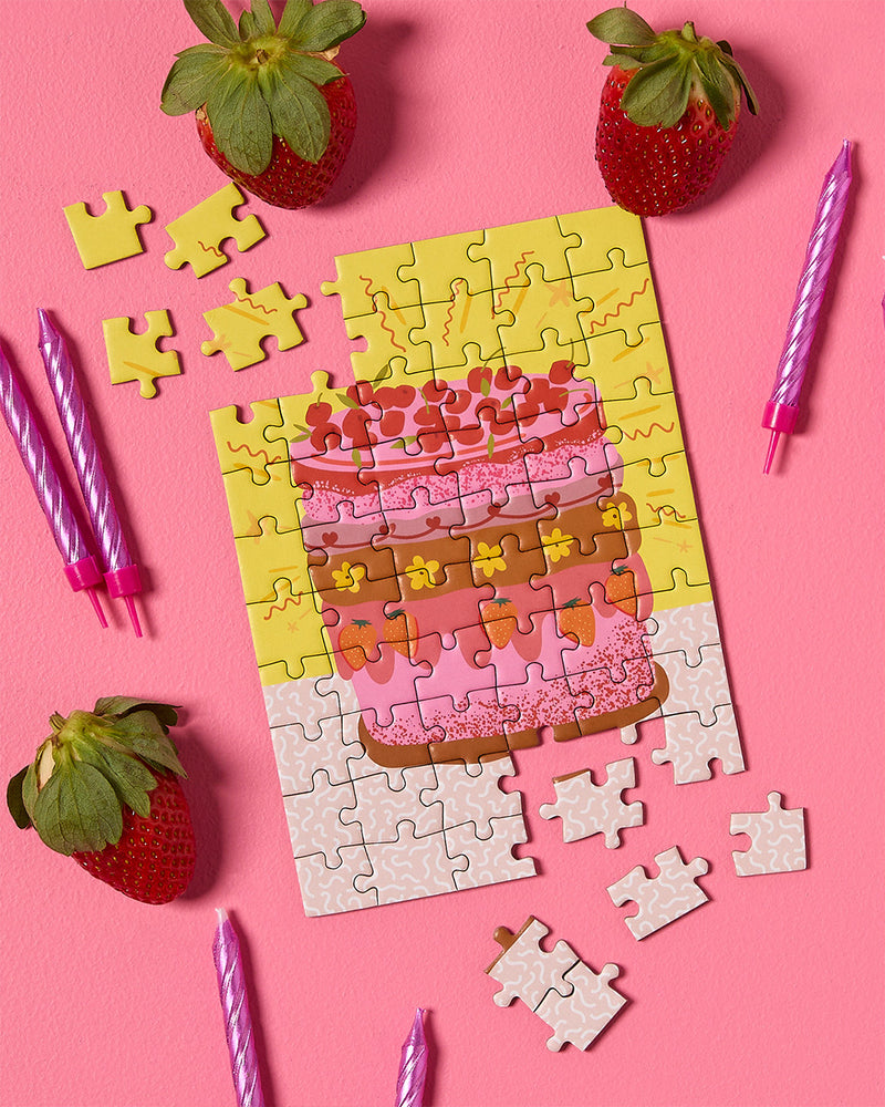 Greeting Card Puzzle - Sweet Birthday Gift Card Journey of Something