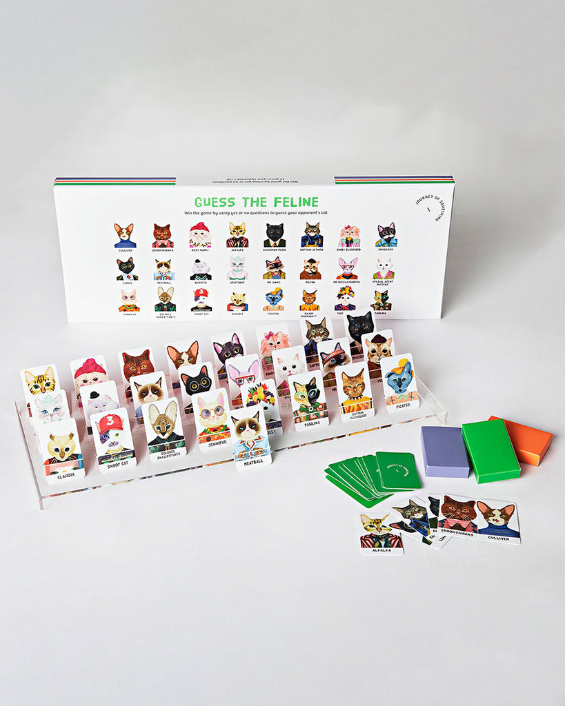 Guess the Feline Card Games Adult Puzzles Gift Ideas Journey