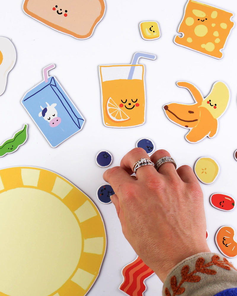 Kids Magnet Puzzle - Yummy Breakfast Puzzles Journey of Something