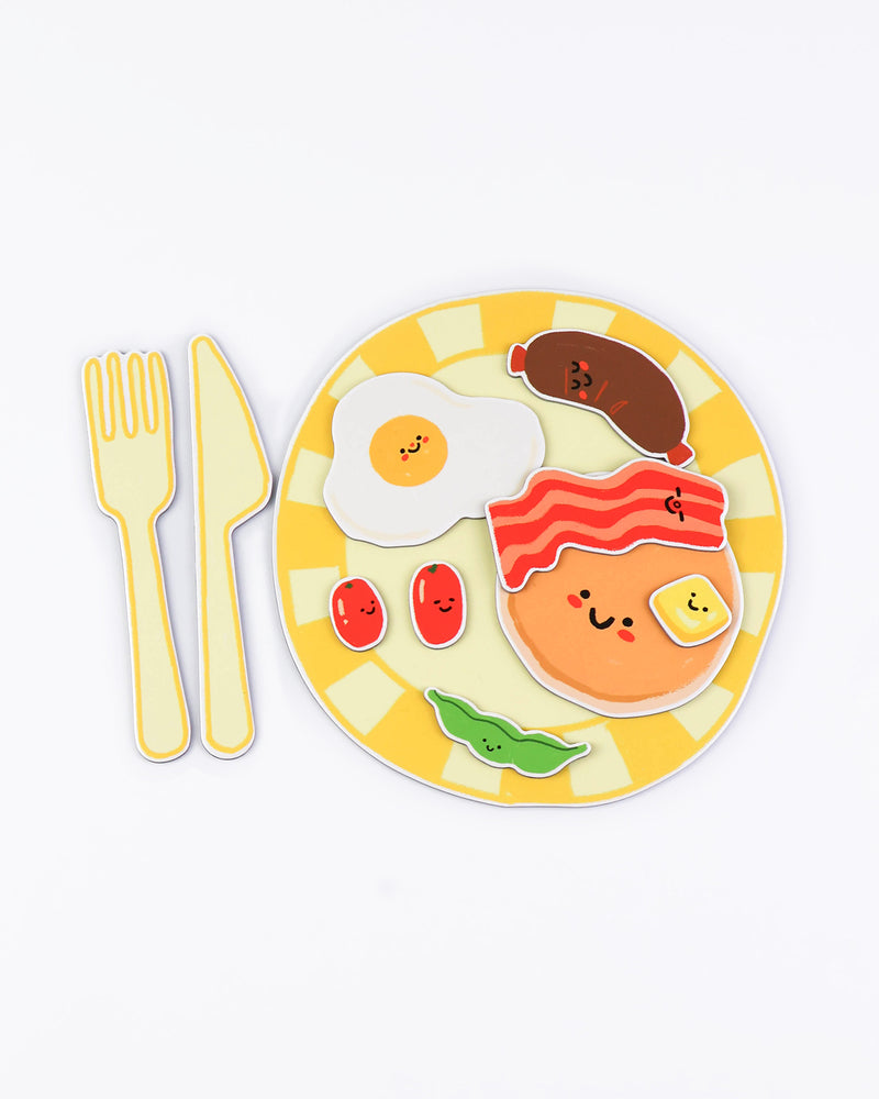 Kids Magnet Puzzle - Yummy Breakfast Puzzles Journey of Something