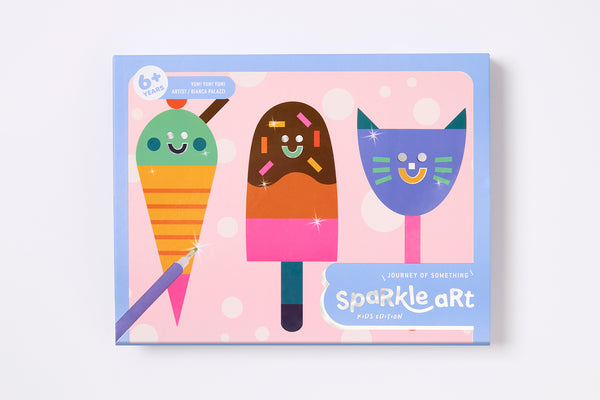 Kids Sparkle Art - Yum! Yum! Yum!