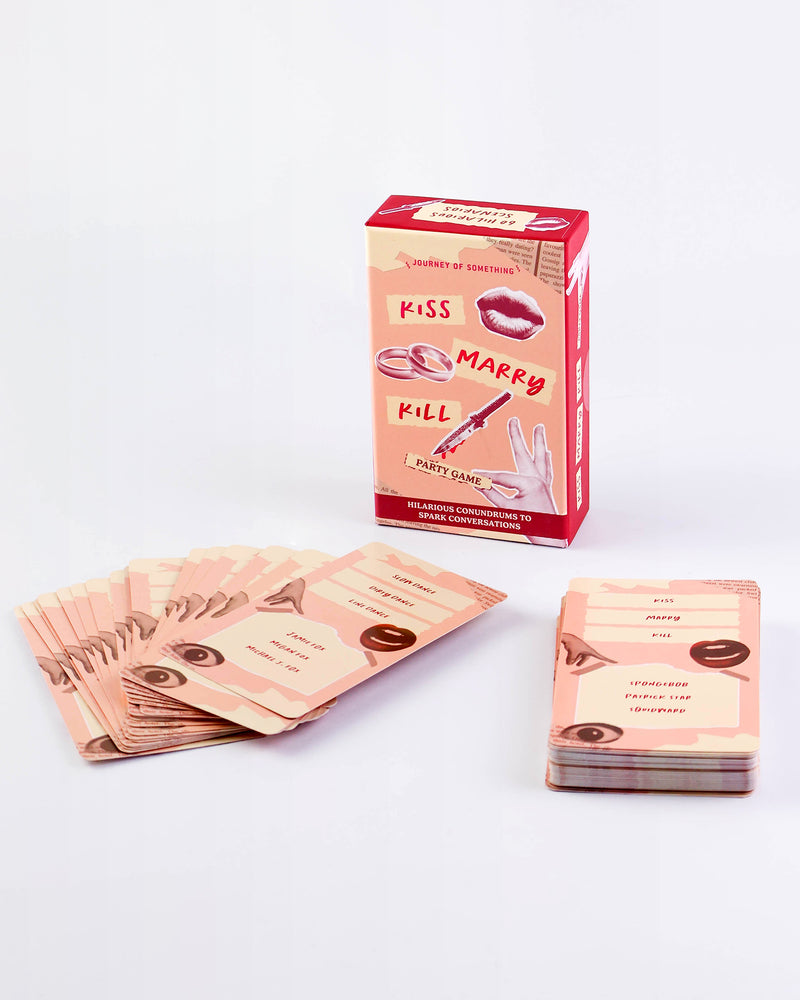 Kiss Marry Kill Cards Games Journey of Something