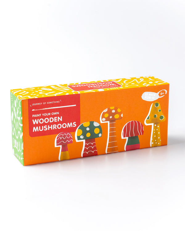 Paint Your Own Wooden Mushrooms  Journey of Something