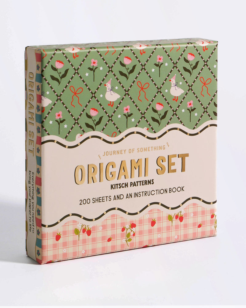 Origami Set - Kitsch Patterns Journey of Something