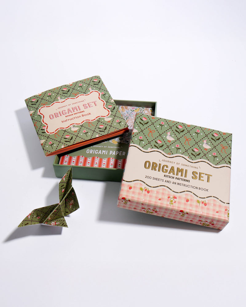 Origami Set - Kitsch Patterns Journey of Something