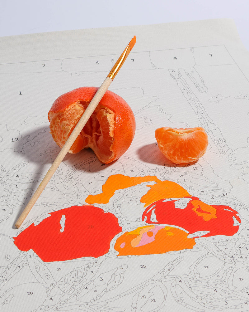 Paint by Numbers - Bowl of Oranges Art & Craft Kits Journey of Something