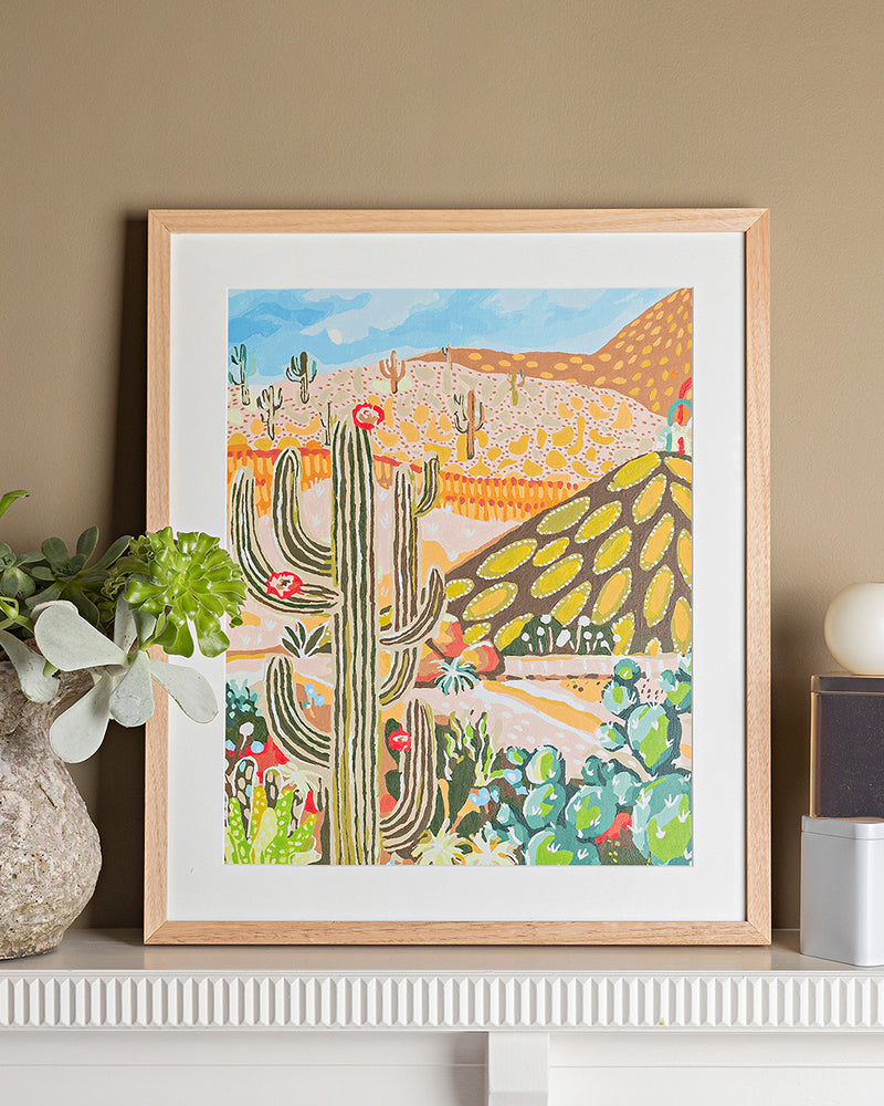 Paint by Numbers - Cactus Valley  Journey of Something