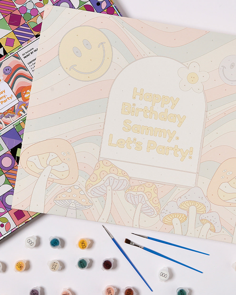 Personalised Paint by Numbers Journey of Something