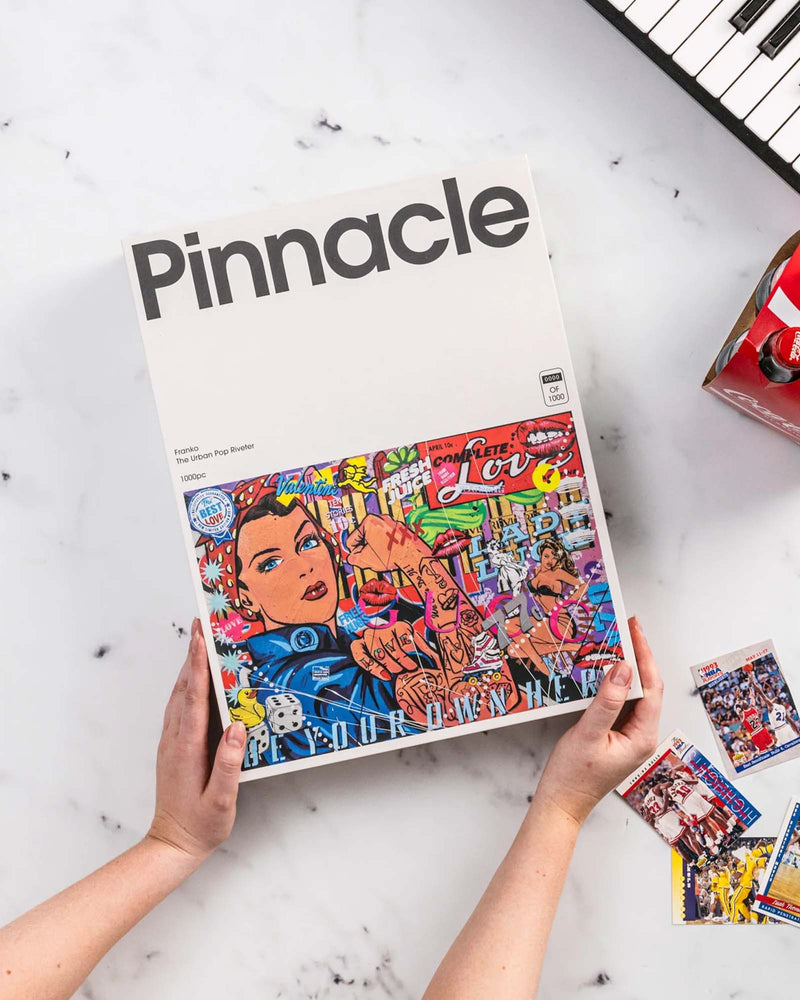 1000 piece puzzle - The Urban Pop Riveter Puzzles Drop Ship