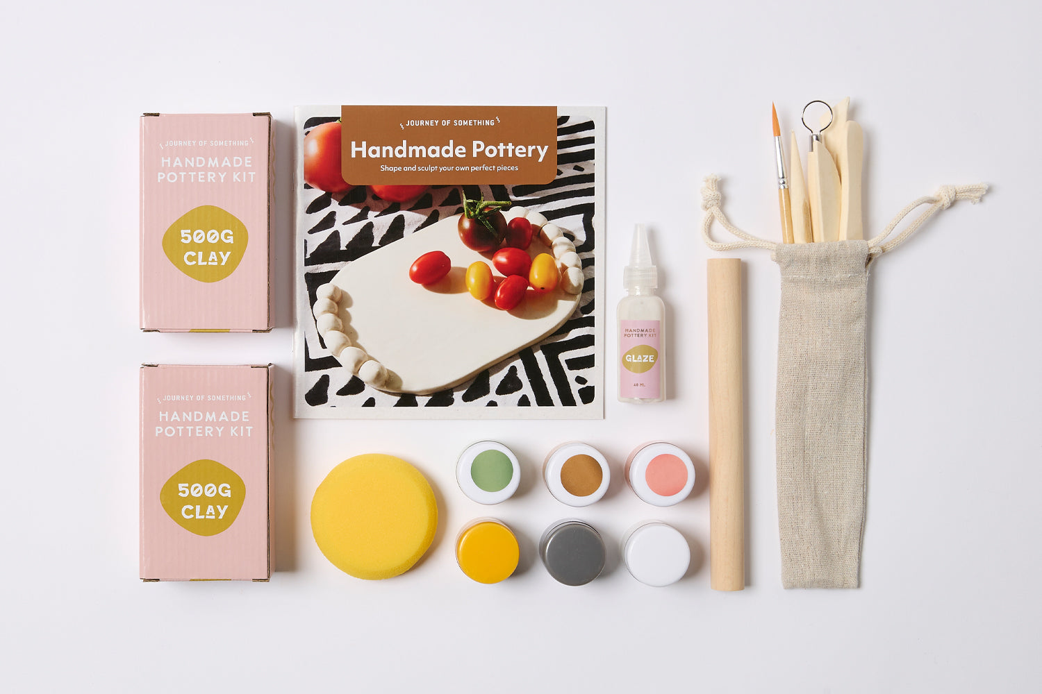 Get creative with this home-delivered DIY pottery kit