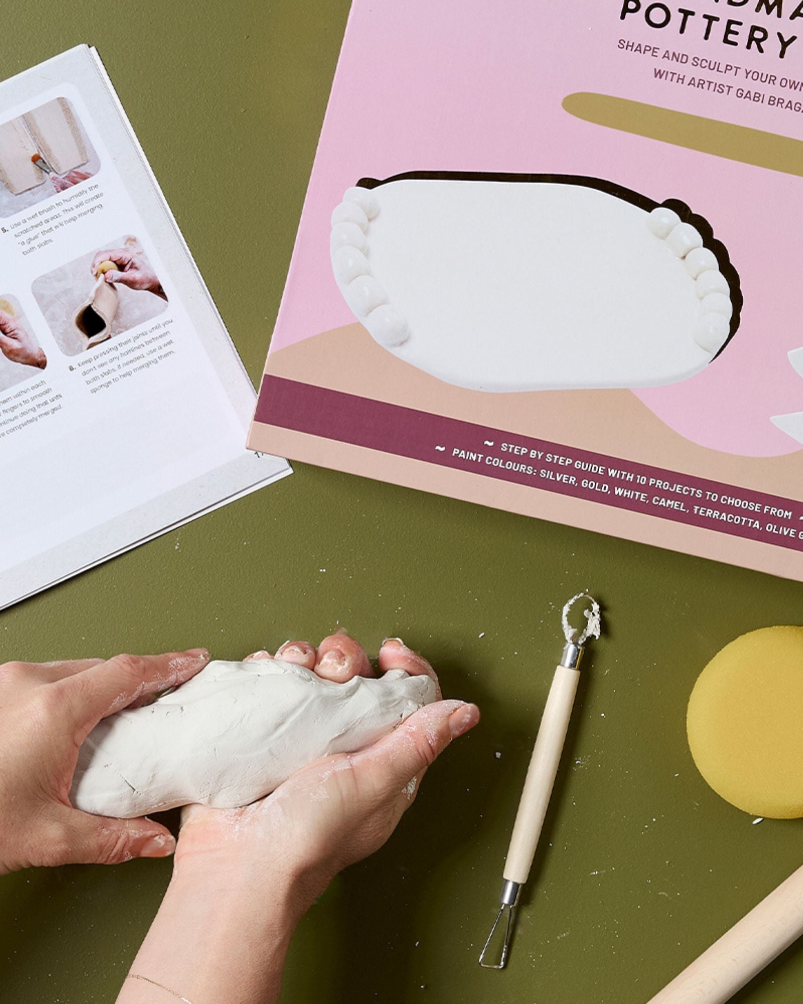 Deluxe Pottery Making Kit Best Value Art Kit Journey of Something