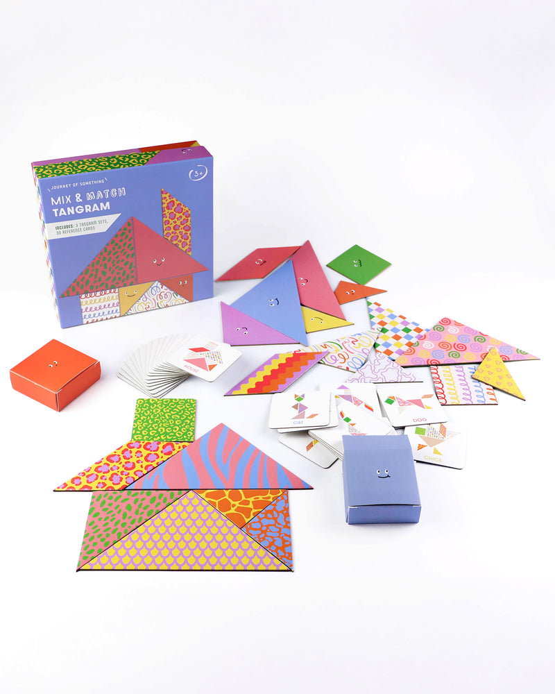 Tangram Puzzle - 3 Mix & Match Tangram Sets Games Journey of Something