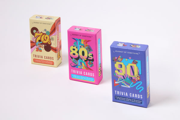 90's Trivia Cards