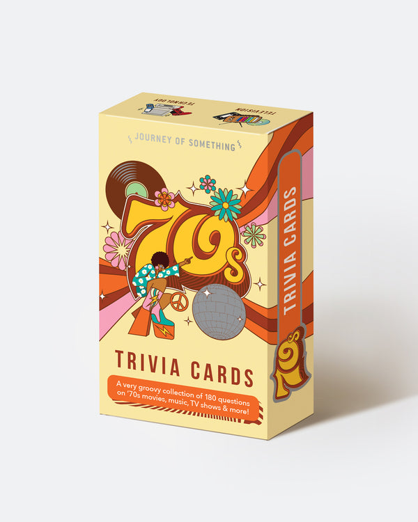 70's Trivia Cards  Journey of Something