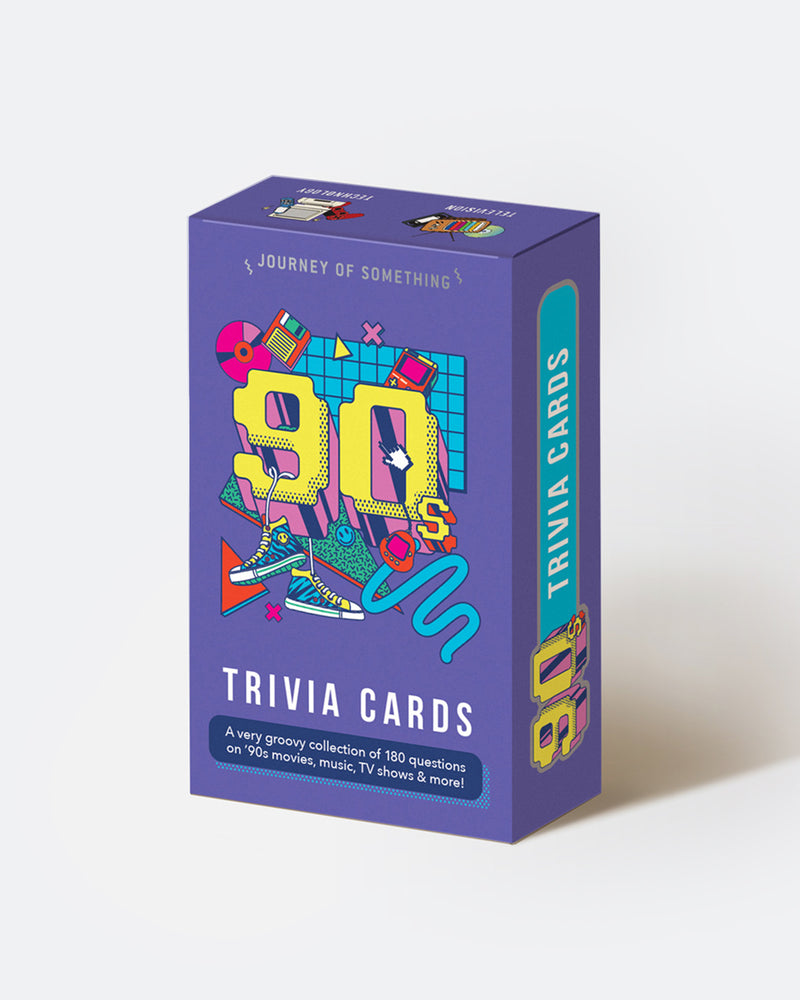 90's Trivia Cards  Journey of Something