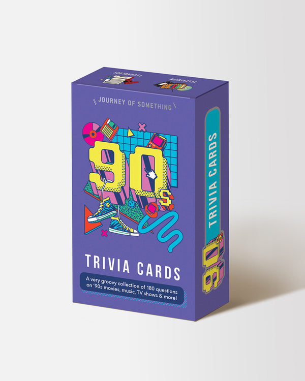 90's Trivia Cards  Journey of Something