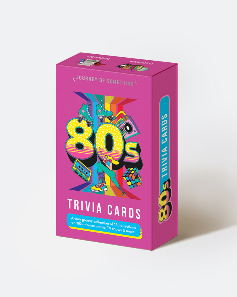 80's Trivia Cards  Journey of Something