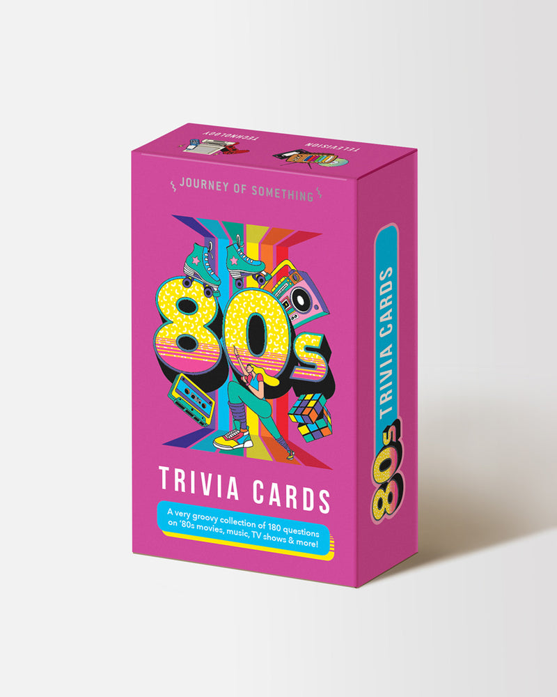 80's Trivia Cards  Journey of Something