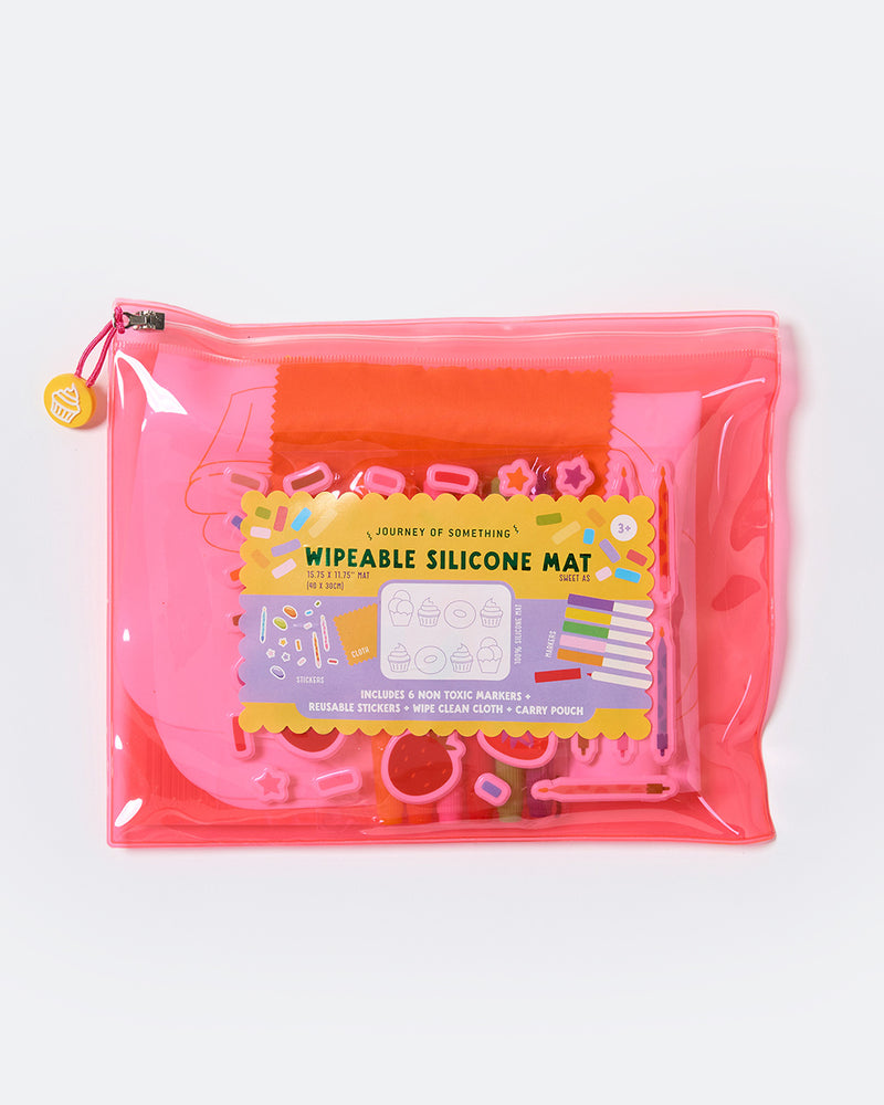 Wipeable Silicone Colouring Mat - Sweet As Art & Craft Kits Journey of Something