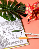 Alphabet Safari Colouring Kit Art & Craft Kits Journey of Something
