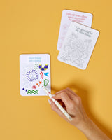 Colour Your Own Affirmation Cards Art & Craft Kits Journey of Something