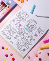 Kawaii Club Colouring Kit Art & Craft Kits Journey of Something